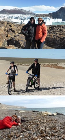 Corinne et Gilles Villequey en Patagonie