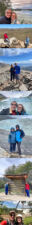 Alain and Cyrille in Patagonia and Iguazu