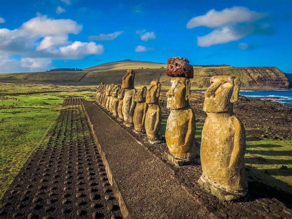 L'Île de Pâques et ses Moai