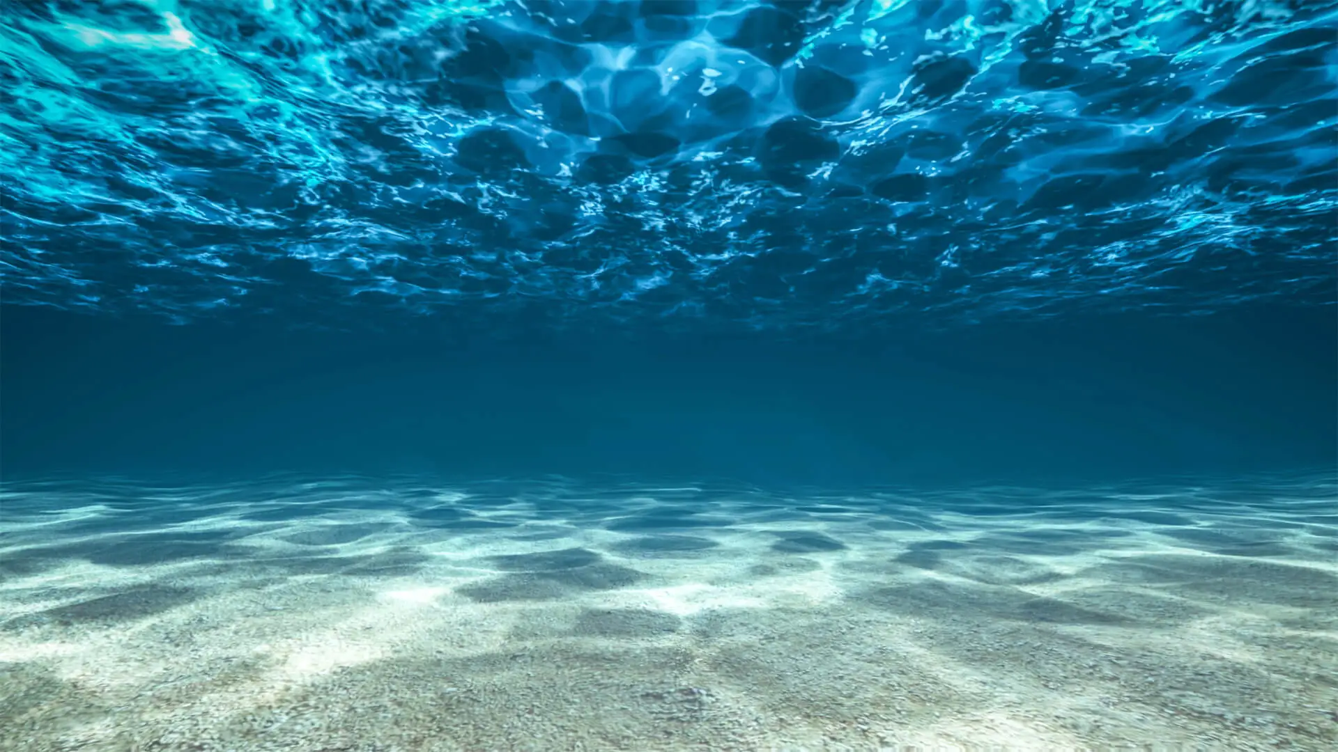 Sous l'eau