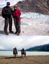 Mr et Mme Dominique Noël en Patagonie argentine et chilienne