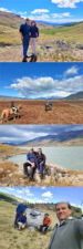 Cécile PAESMANS and Jean-François HENRY in Patagonia