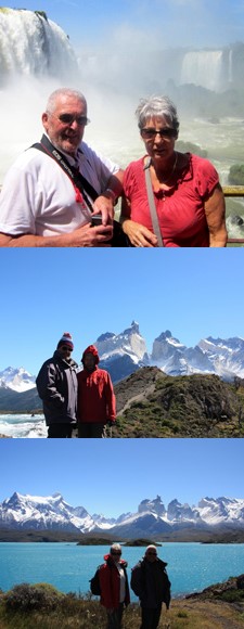 Nelly et Jacques Bellouin en Argentine et au Chili