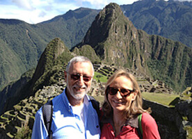 Nadine Golan et Michel Neufeld au Pérou