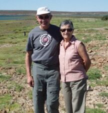 Anne-Marie et Christian Mennesson en Patagonie argentine