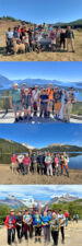 Yves RABREAU y su grupo de 14 personas en la Patagonia Argentina y Chilena