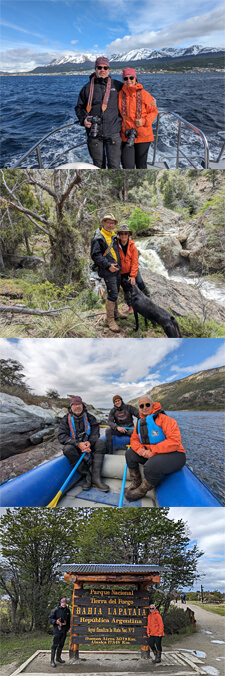 Laurence y Daniel ZIMMERMANN en la Patagonia