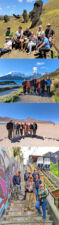 Laurence y Daniel ZIMMERMANN y sus amigos en Chile