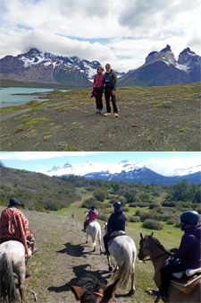 Ida Baille et Alain Korchia en Patagonie argentine et chilienne