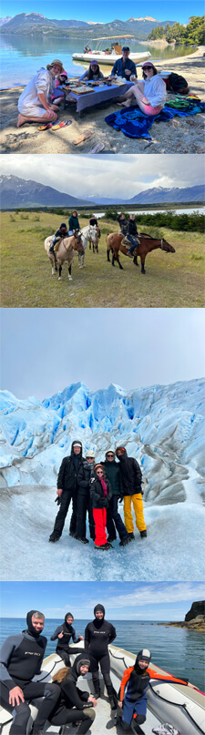 La famille Oberlin en Patagonie argentine