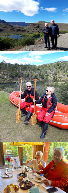 Raymonde et Serge SIMON en Patagonie et aux Chutes d'Iguazu