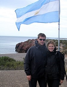 Stéphanie Laas et Laurent Van Hollemeersch en Argentine