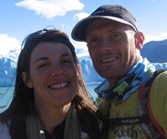 Guilène Capblanquet et Marc Bonnemaison en Patagonie