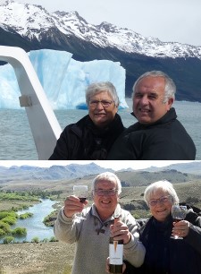 Odile et André Bureau en Patagonie et au Cap Horn