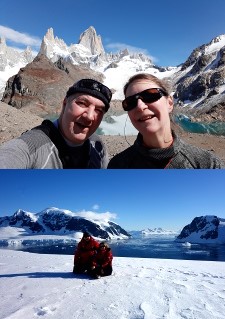 Jean-Pierre et Cathy Torro en Patagonie et Antarctique