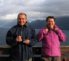 Anne-Marie et Michel Miqueu en Argentine et au Chili