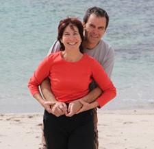 Annick Collado et Marc Laget en Patagonie