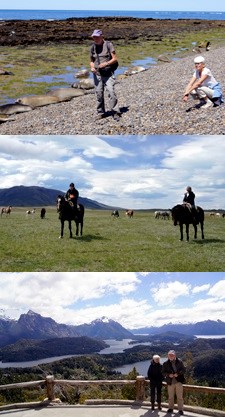 Iolanda Lanno et Christian Nicol en Patagonie