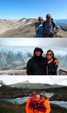 Monique and Alain Maurel in Patagonia