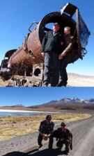 Jean-Bernard et Berthe Fournier au Pérou, Chili et en Bolivie