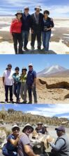 Nicole et Didier Villatte, Hélène et Yves Boutière au Pérou, en Bolivie, Chili et Ile de Pâques