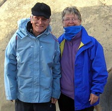 Danielle et Claude Chevalier en Argentine
