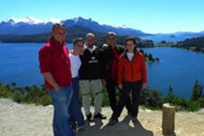 Emilio, Aranzazu, Alfredo et Patricia en Argentine et au Chili