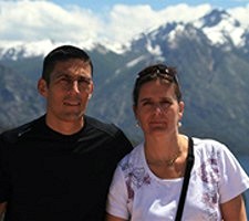 David et Nelly Garcia en Argentine et au Chili