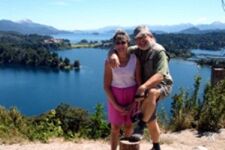 Jeannine et Michel Rullier en Argentine
