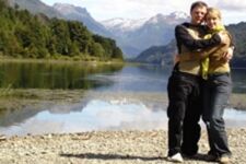 Laurent et Claire Pilo en Argentine