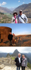 Florence and Philippe Gaillard in Peru