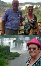 Chantal et Claude Deruelle à Buenos Aires et Iguazu