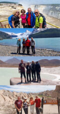 Sylviane, Thierry, Michel y Christine en Chile y Argentina