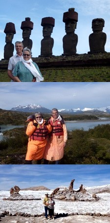 Martine et Michel Gemin au Chili et en Argentine