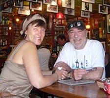 Annie et Maurice Daumas en voyage de noces en Argentine