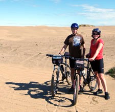 Maud Brissaud et Fabien Mathery en Argentine