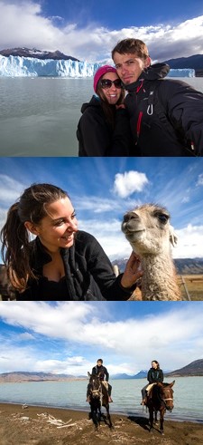 Amandine Morice et Thibault Cauchie en Argentine