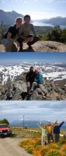 Christine Robyns et Jérôme R. en Patagonie