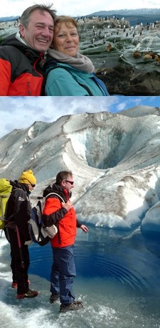 Dominique et Roland Rius en Patagonie Argentine