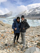 Sylvie and Jean Pierre Utzeri in Patagonia, up to Cape Horn