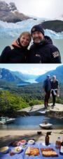 Sylvie Grincourt and Stéphane Palignac in Patagonia