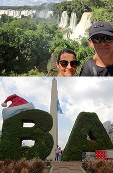 Aline et Loïc Debise en Argentine et au Chili