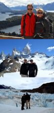 Delphine Mercier et François Réminiac en Patagonie
