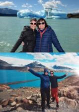 Corinne Paoletti et Catherine Coyette en Patagonie