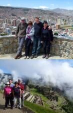Maria et Philippe Mylle, Djiga et Eric Quillien au Pérou et en Bolivie